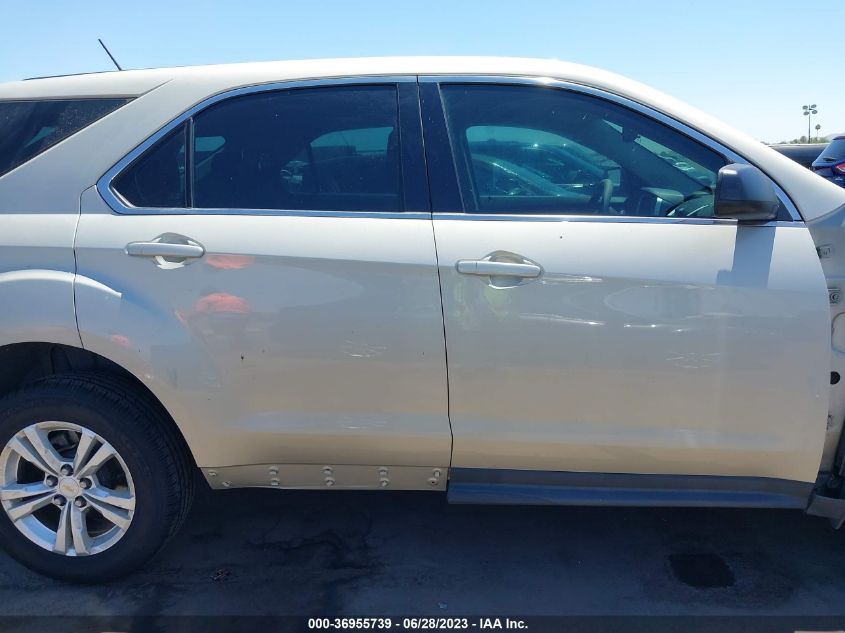 2014 CHEVROLET EQUINOX LS - 1GNALAEK9EZ137587