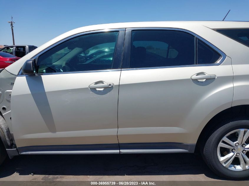 2014 CHEVROLET EQUINOX LS - 1GNALAEK9EZ137587