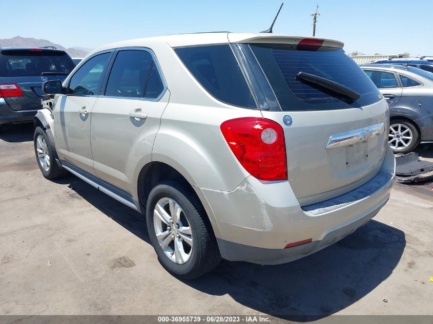 2014 CHEVROLET EQUINOX LS - 1GNALAEK9EZ137587