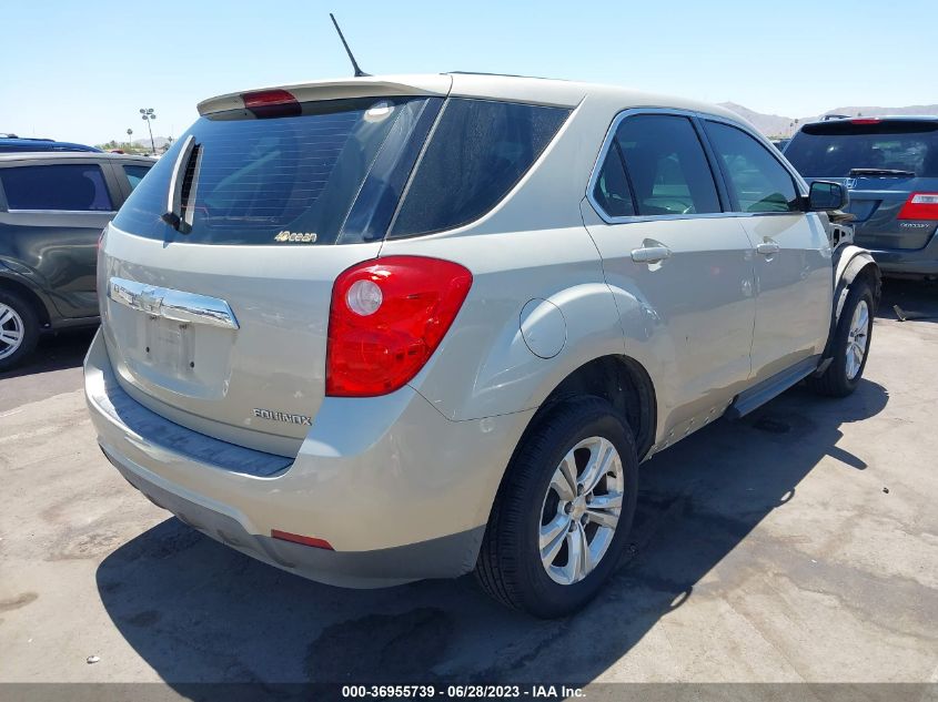 2014 CHEVROLET EQUINOX LS - 1GNALAEK9EZ137587