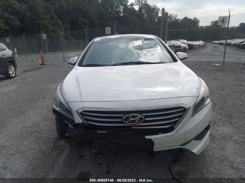 2016 HYUNDAI SONATA 2.4L SE - 5NPE24AF7GH274948