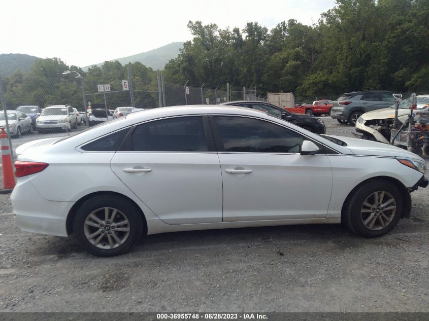 2016 HYUNDAI SONATA 2.4L SE - 5NPE24AF7GH274948