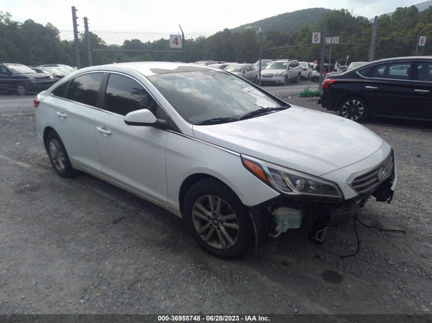 2016 HYUNDAI SONATA 2.4L SE - 5NPE24AF7GH274948