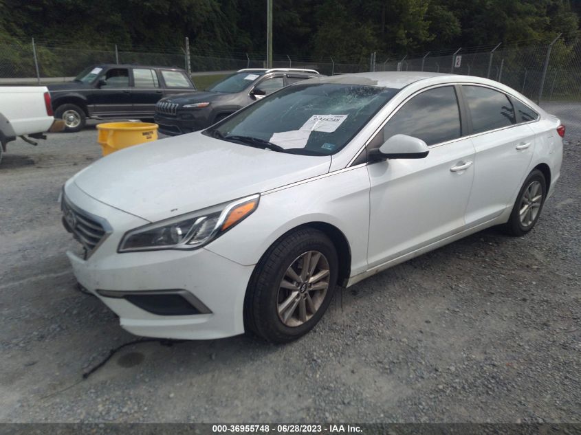 2016 HYUNDAI SONATA 2.4L SE - 5NPE24AF7GH274948