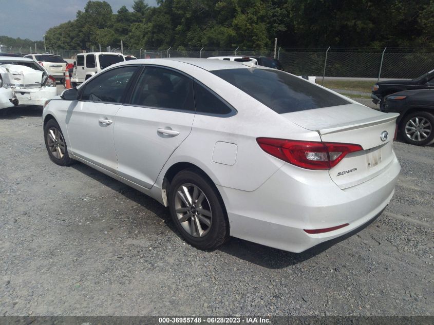 2016 HYUNDAI SONATA 2.4L SE - 5NPE24AF7GH274948