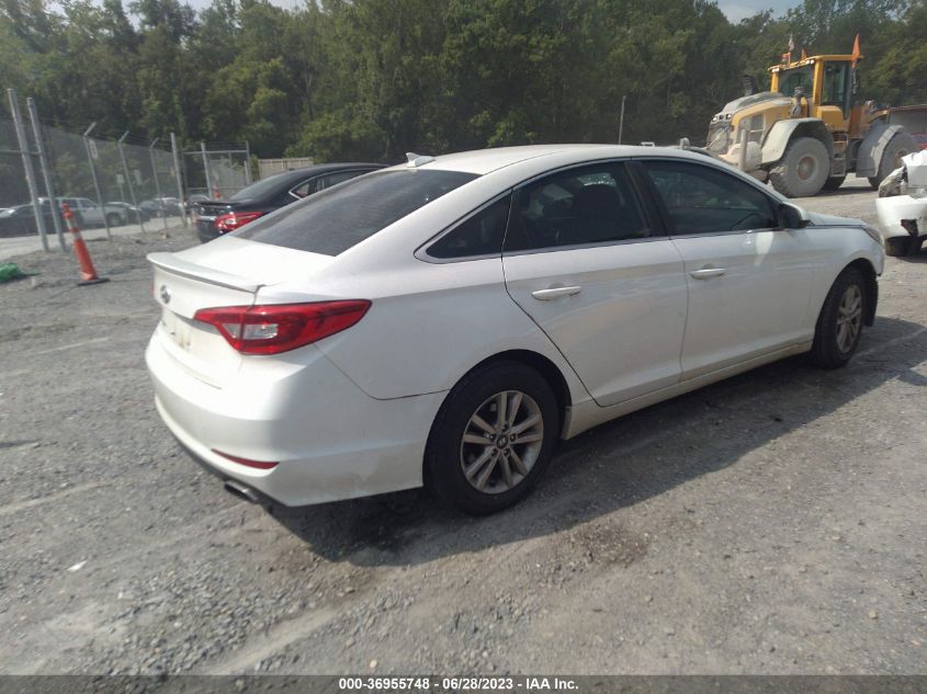 2016 HYUNDAI SONATA 2.4L SE - 5NPE24AF7GH274948