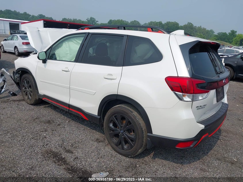 VIN JF2SKAPC9KH551364 2019 SUBARU FORESTER SPORT