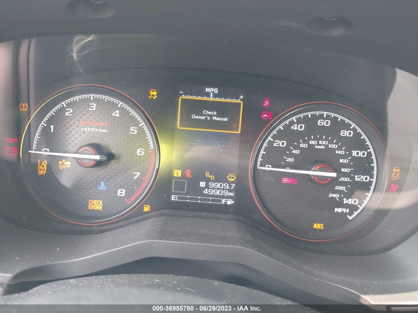 VIN JF2SKAPC9KH551364 2019 SUBARU FORESTER SPORT