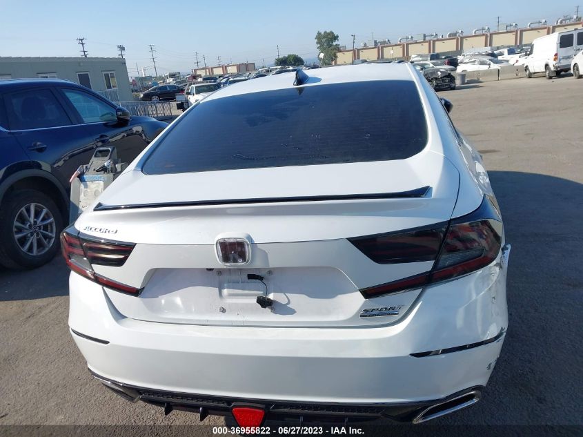 2022 HONDA ACCORD SEDAN SPORT SE - 1HGCV1F45NA029253
