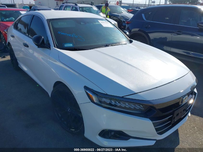 2022 HONDA ACCORD SEDAN SPORT SE - 1HGCV1F45NA029253
