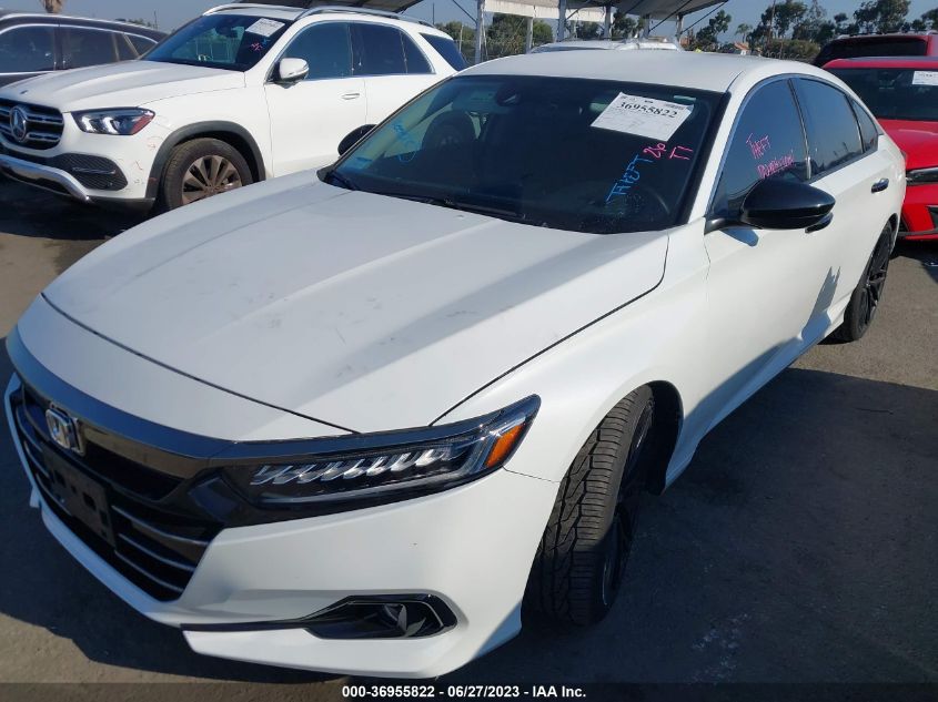 2022 HONDA ACCORD SEDAN SPORT SE - 1HGCV1F45NA029253