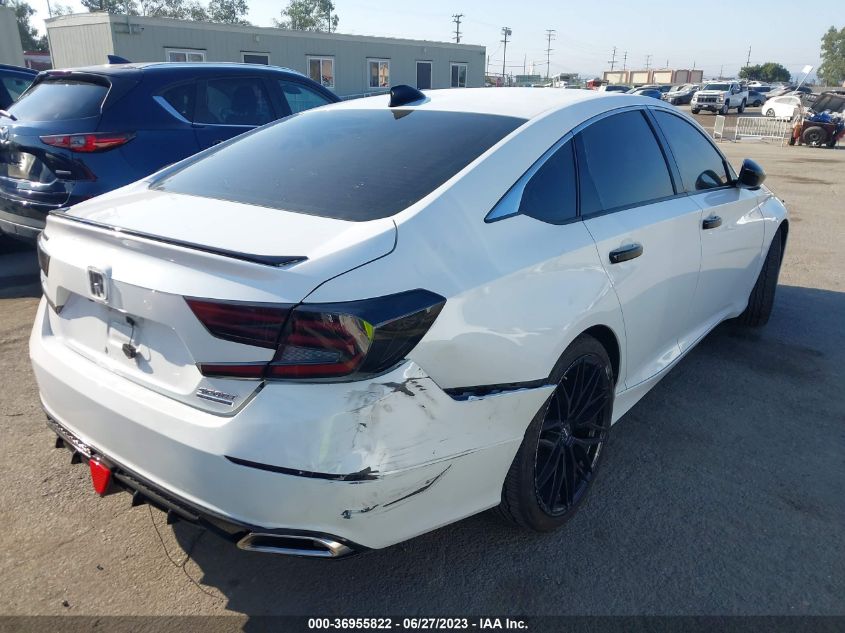 2022 HONDA ACCORD SEDAN SPORT SE - 1HGCV1F45NA029253