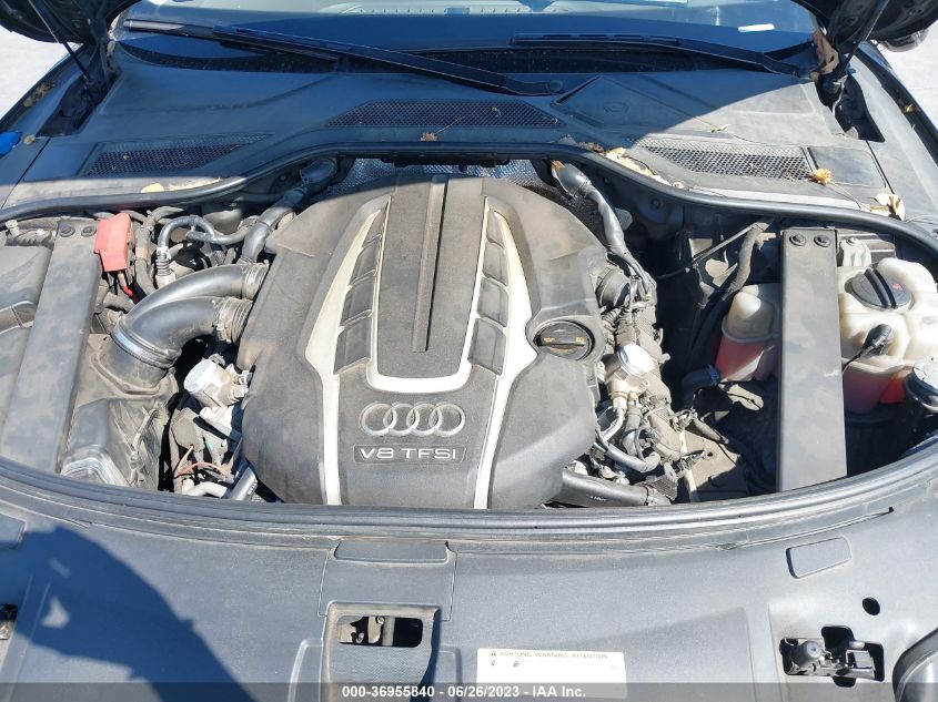 2013 AUDI A8 L 4.0L WAUR2AFD8DN017779
