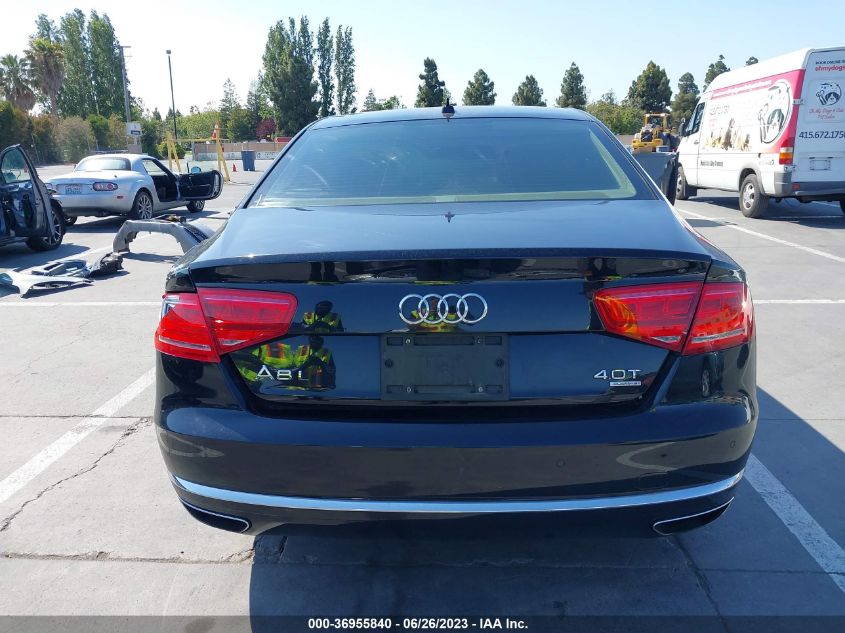 2013 AUDI A8 L 4.0L WAUR2AFD8DN017779
