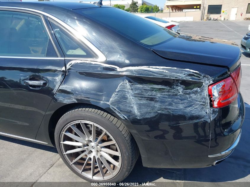 2013 AUDI A8 L 4.0L WAUR2AFD8DN017779