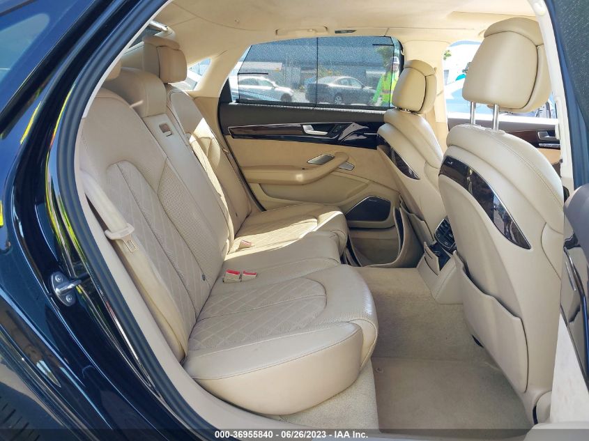 2013 AUDI A8 L 4.0L WAUR2AFD8DN017779