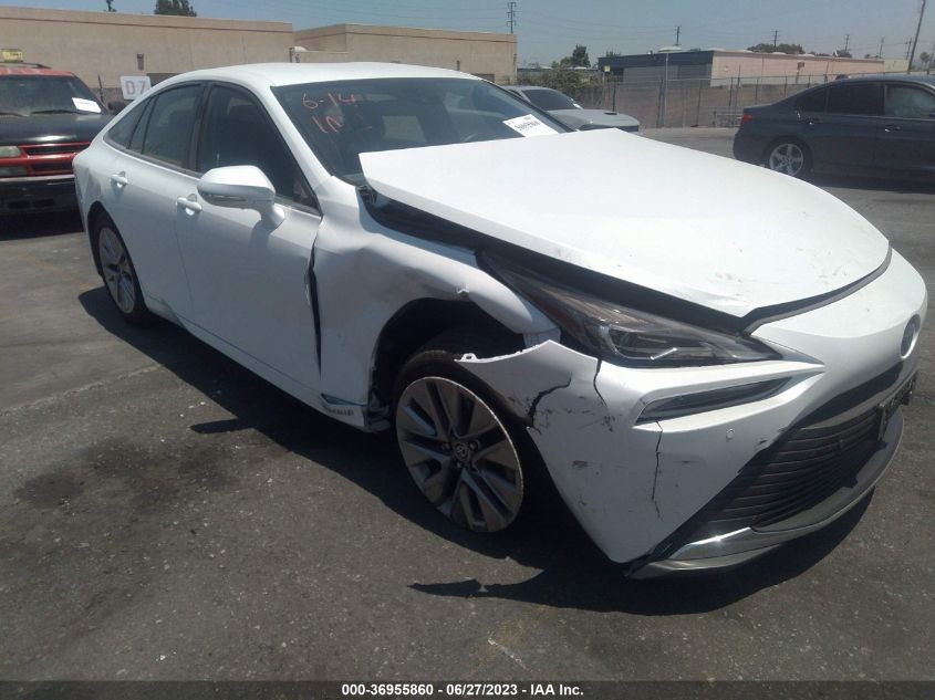 VIN JTDAAAAA6NA007048 Toyota Mirai XLE/LIMITED 2022