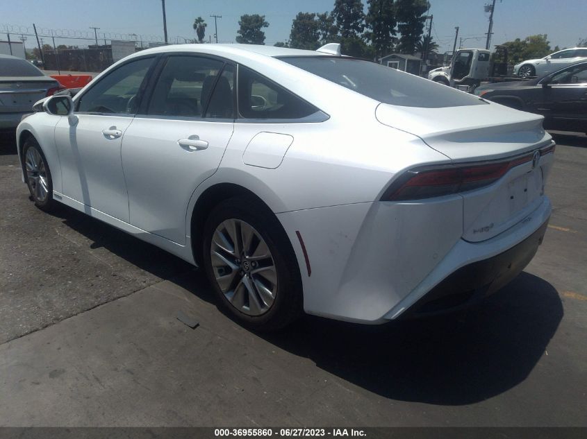 JTDAAAAA6NA007048 Toyota Mirai XLE/LIMITED 3