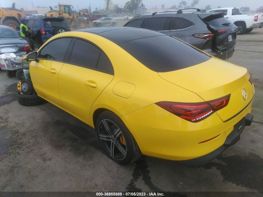 2021 MERCEDES-BENZ CLA CLA 250 - W1K5J4GB9MN177047