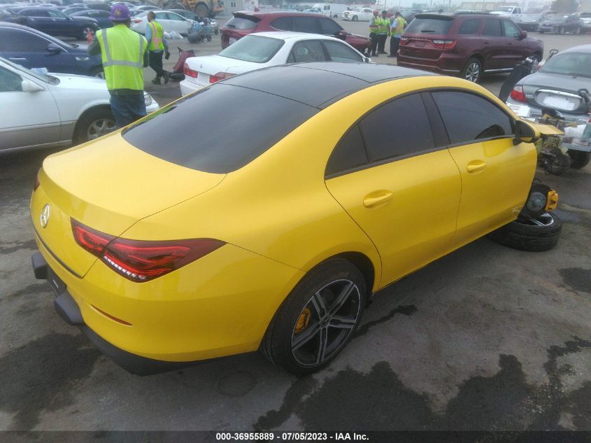 2021 MERCEDES-BENZ CLA CLA 250 - W1K5J4GB9MN177047