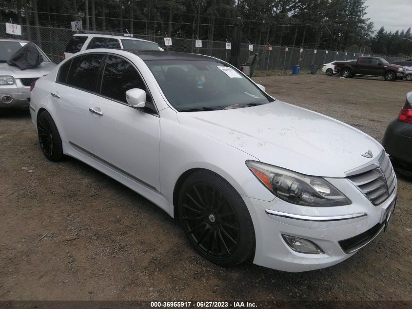 2014 HYUNDAI GENESIS 5.0L R-SPEC - KMHGC4DH8EU260753