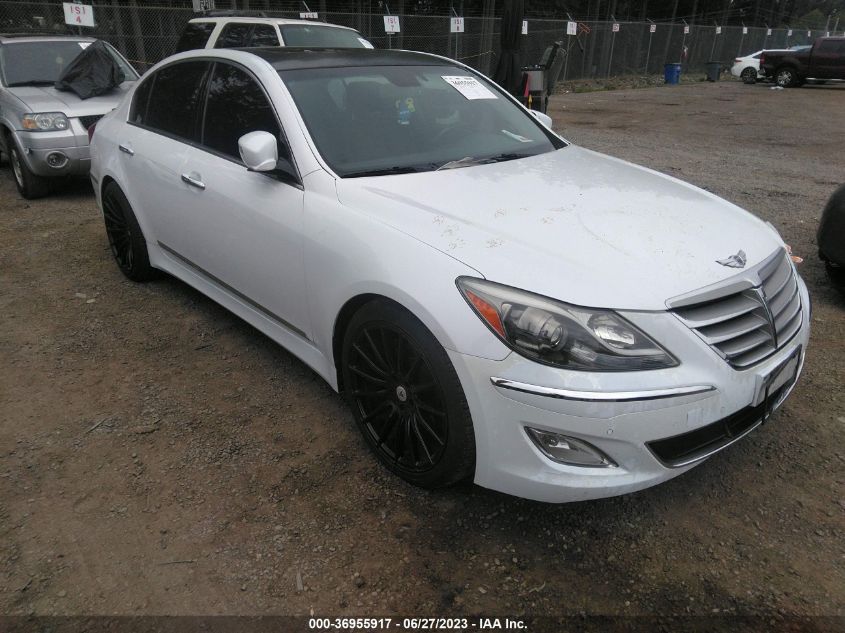 2014 HYUNDAI GENESIS 5.0L R-SPEC - KMHGC4DH8EU260753