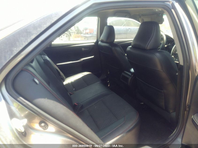 2015 TOYOTA CAMRY XLE/SE/LE/XSE - 4T1BF1FK8FU059686
