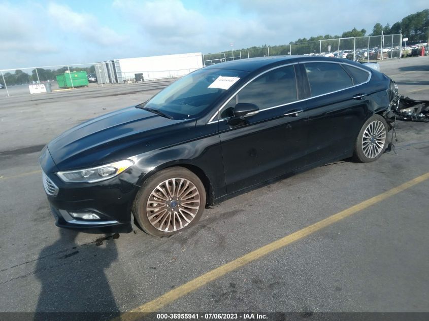 2017 FORD FUSION SE - 3FA6P0HDXHR402218