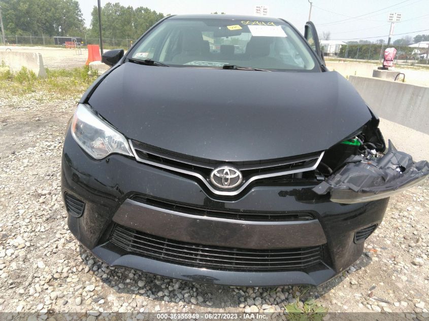 2016 TOYOTA COROLLA L/LE/S/S PLUS/LE PLUS - 2T1BURHE6GC614097