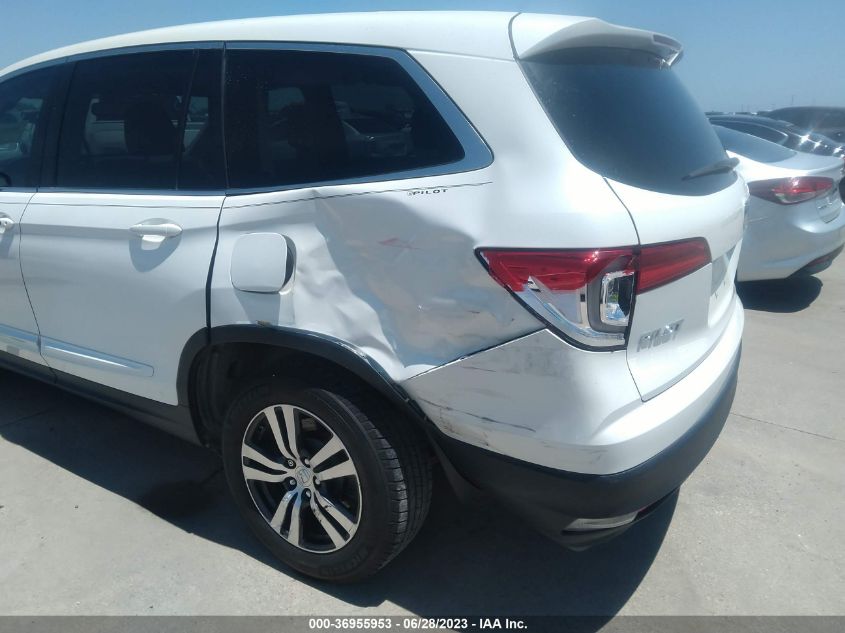 2018 HONDA PILOT EX-L - 5FNYF5H56JB014051