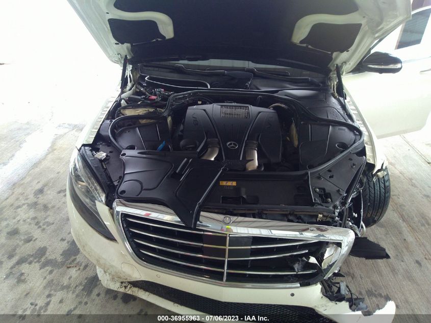 2016 MERCEDES-BENZ S-CLASS S 550 - WDDUG8FB3GA205682