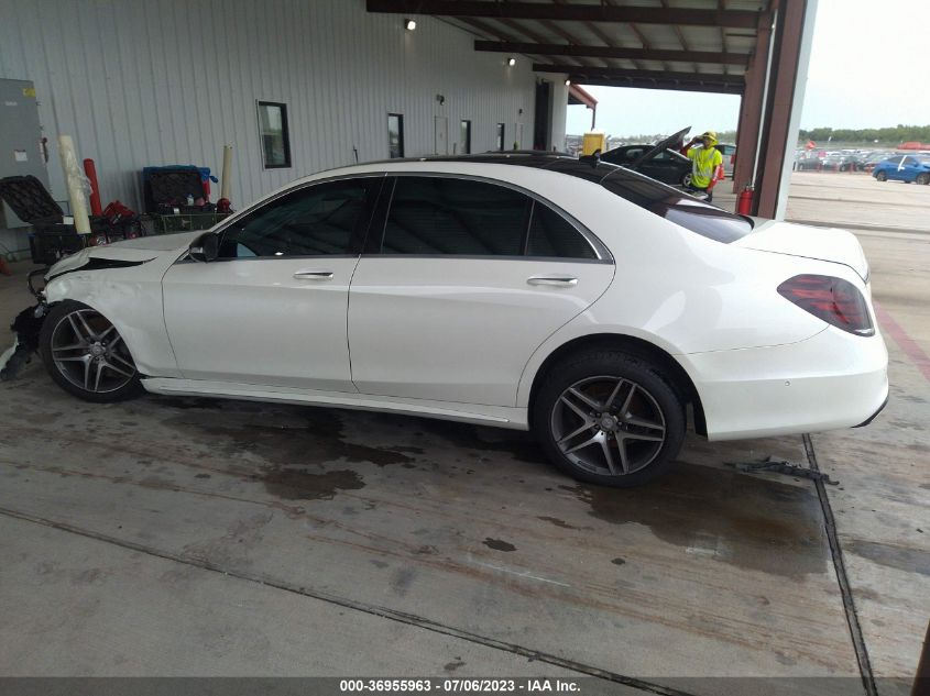 2016 MERCEDES-BENZ S-CLASS S 550 - WDDUG8FB3GA205682