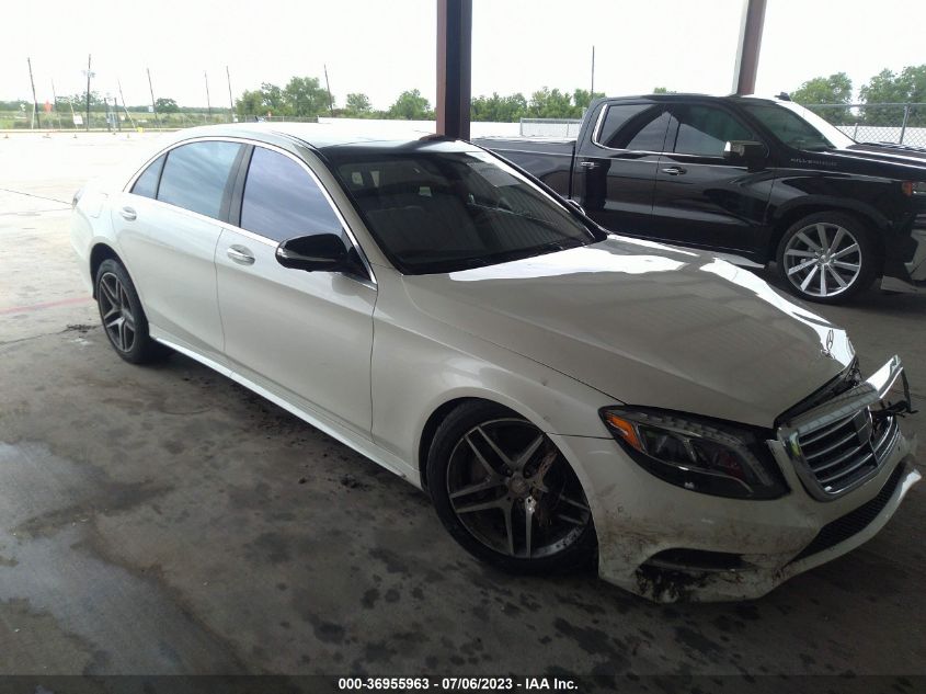 2016 MERCEDES-BENZ S-CLASS S 550 - WDDUG8FB3GA205682