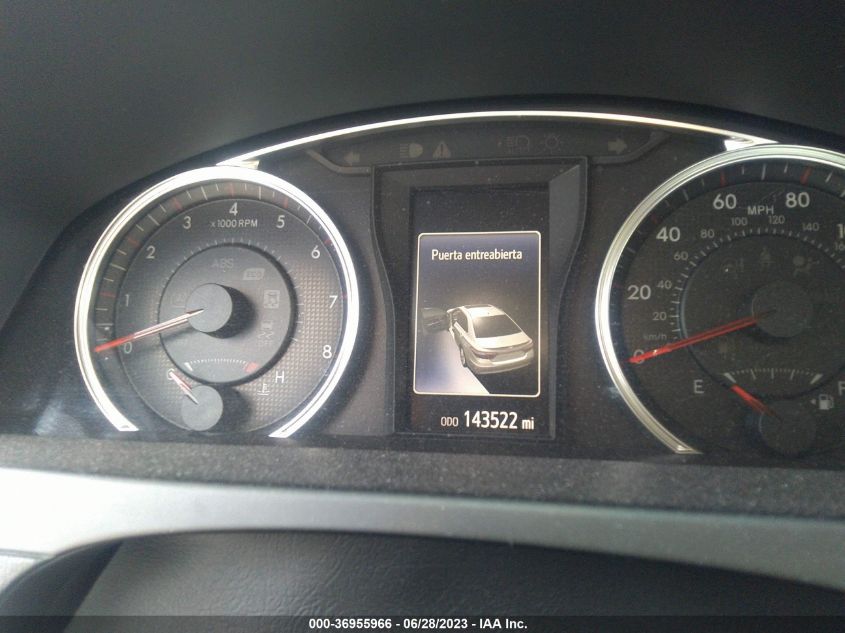 2016 TOYOTA CAMRY XLE/SE/LE/XSE - 4T1BF1FK5GU218150