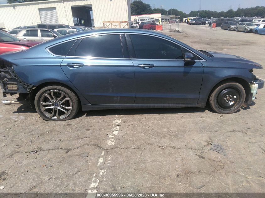 2019 FORD FUSION SEL - 3FA6P0CD0KR254482