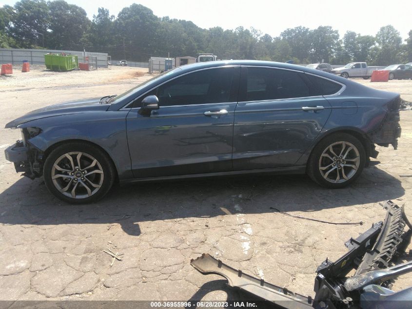 2019 FORD FUSION SEL - 3FA6P0CD0KR254482