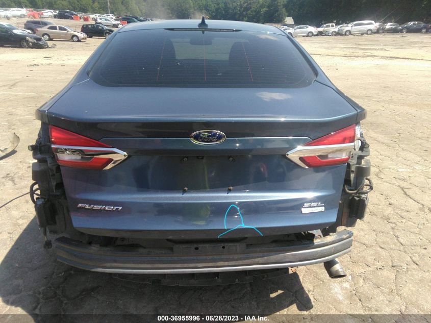 2019 FORD FUSION SEL - 3FA6P0CD0KR254482