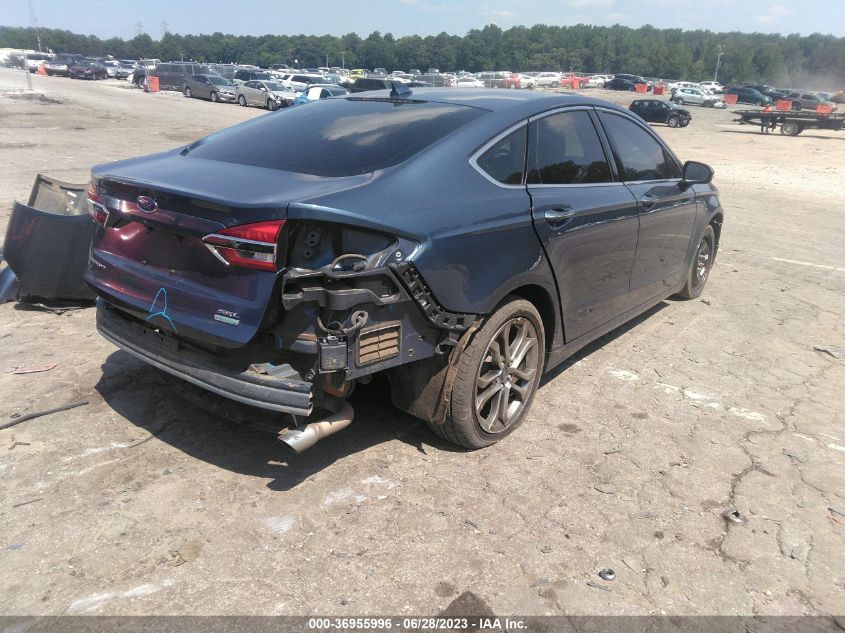 2019 FORD FUSION SEL - 3FA6P0CD0KR254482