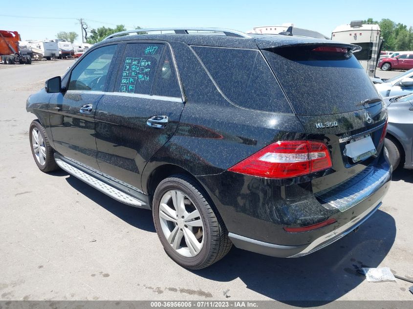 2013 MERCEDES-BENZ M-CLASS ML 350 - 4JGDA5HB2DA223718