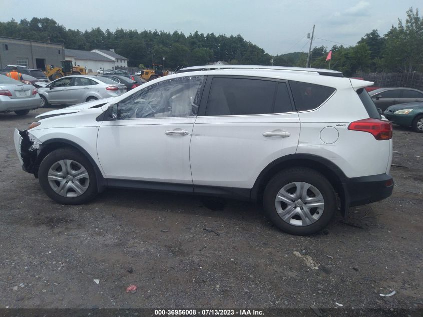 2014 TOYOTA RAV4 LE - JTMBFREV6ED061207