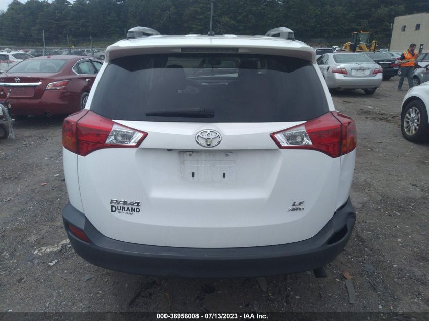 2014 TOYOTA RAV4 LE - JTMBFREV6ED061207