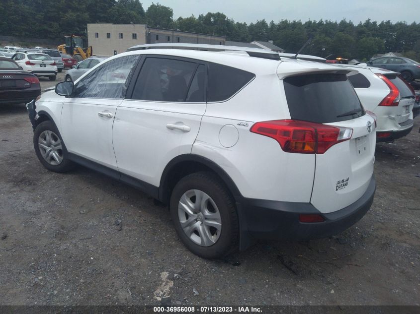2014 TOYOTA RAV4 LE - JTMBFREV6ED061207