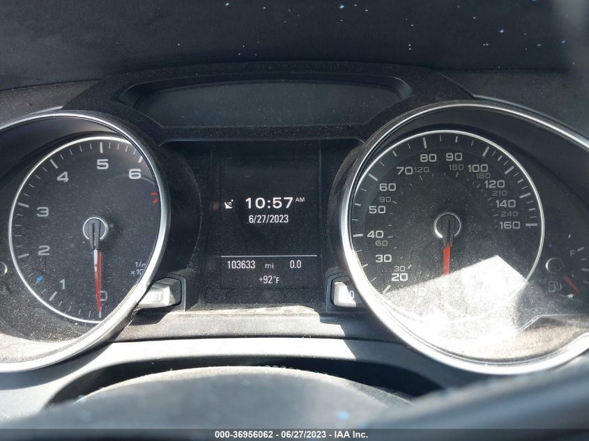 2013 AUDI A5 PREMIUM PLUS - WAULFAFRXDA061764