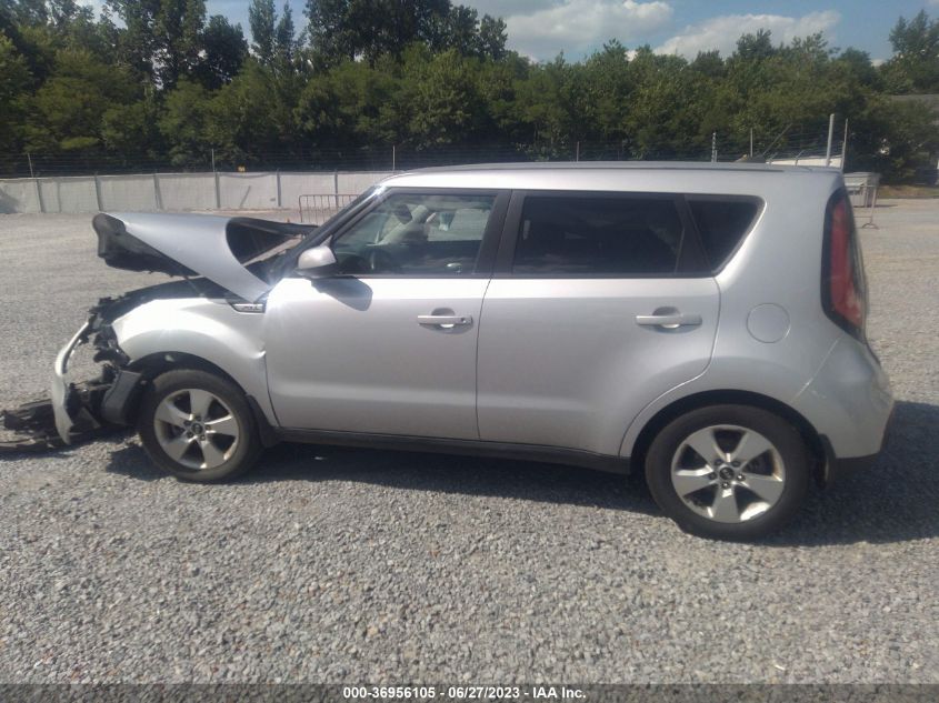 2017 KIA SOUL BASE - KNDJN2A24H7460718