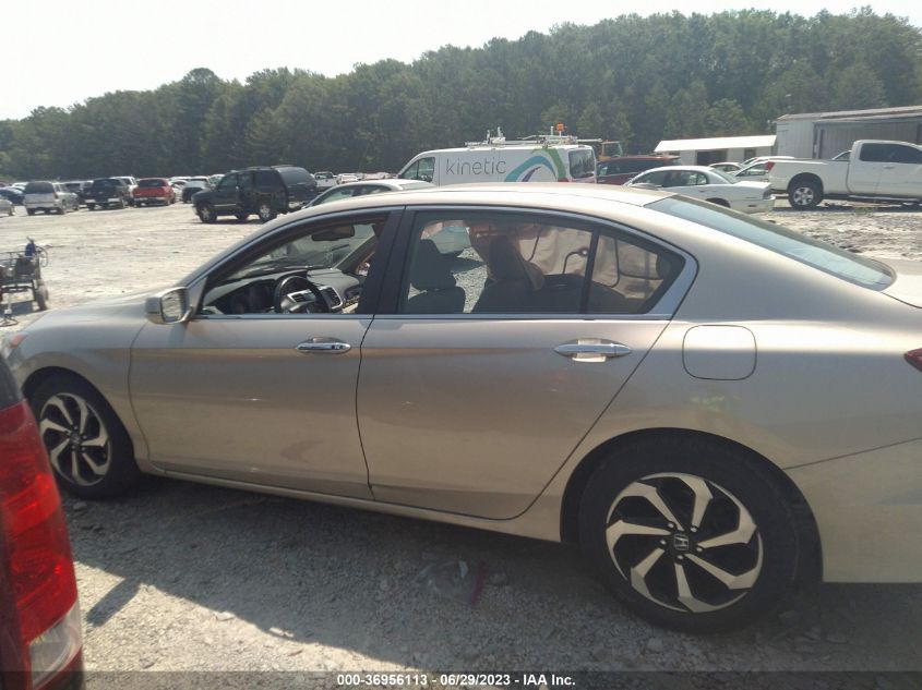 2016 HONDA ACCORD SEDAN EX-L - 1HGCR2F85GA103982