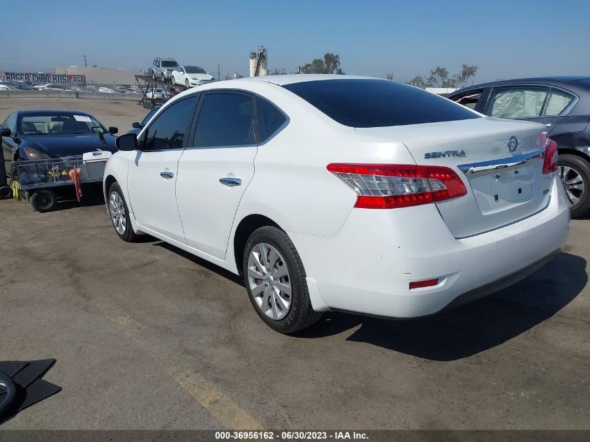 2013 NISSAN SENTRA SV - 3N1AB7AP0DL674373