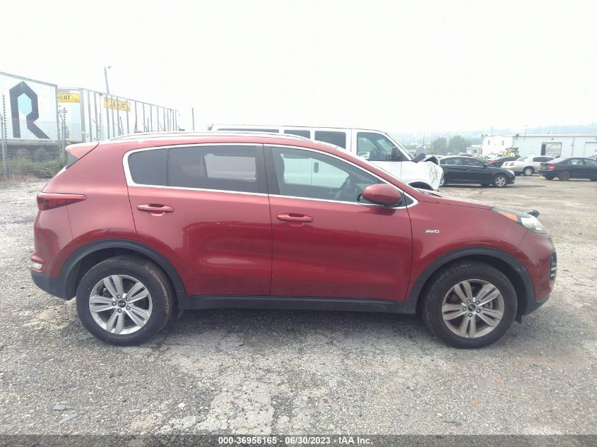 2017 KIA SPORTAGE LX - KNDPMCAC0H7033550