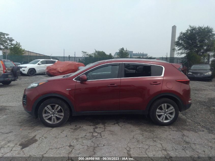 2017 KIA SPORTAGE LX - KNDPMCAC0H7033550