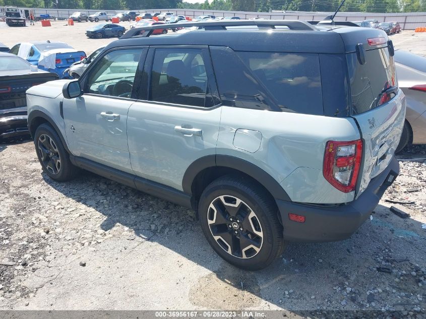 2022 FORD BRONCO SPORT OUTER BANKS - 3FMCR9C69NRE16753