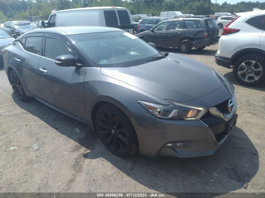 2017 NISSAN MAXIMA SR - 1N4AA6AP7HC413419